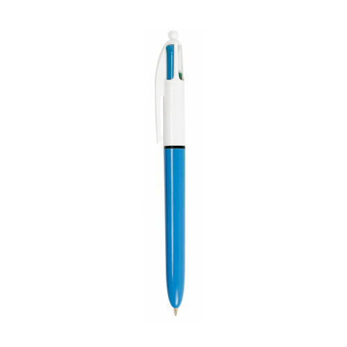 BIC 4 COLOURS MEDIUM PENNA A SFERA 4 COLORI DI INCHIOSTRO PUNTA MEDIA CONF 12 PZ.